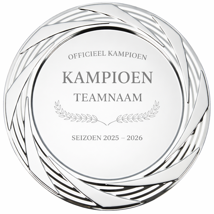 Gegraveerde Kampioensschaal | Sport & Zakelijke Award