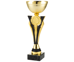 Metalen Trofee met Marmeren Voet