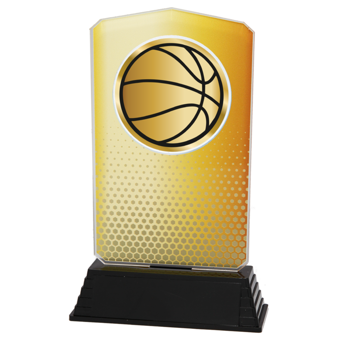 Acryl Basketbal Trofee – 18,5 cm