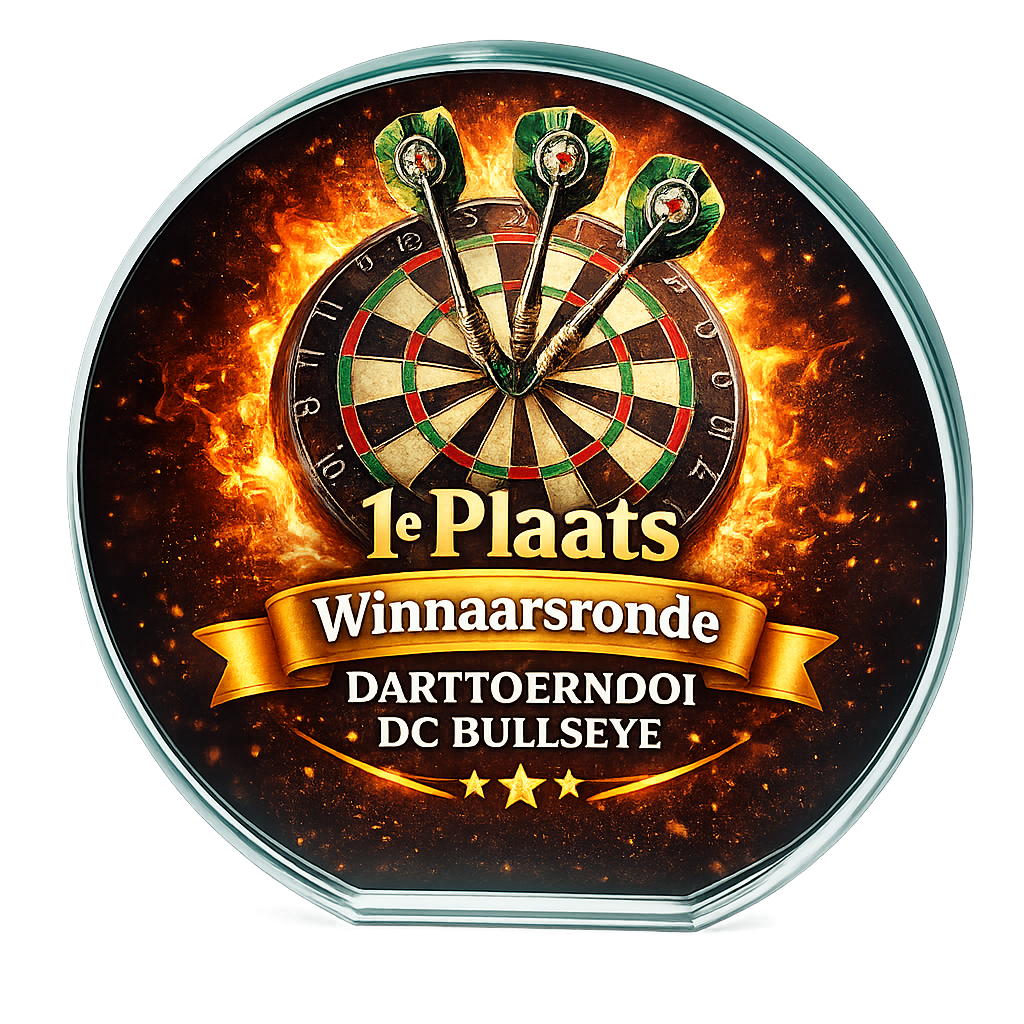 Glazen award Rond Full- colour