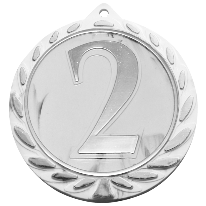 Eco Medaille met Nummer 1, 2 of 3 – Gerecycled Plastic