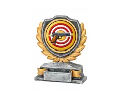 Schiettrofee Pistool – Resin Beeldje 12 cm