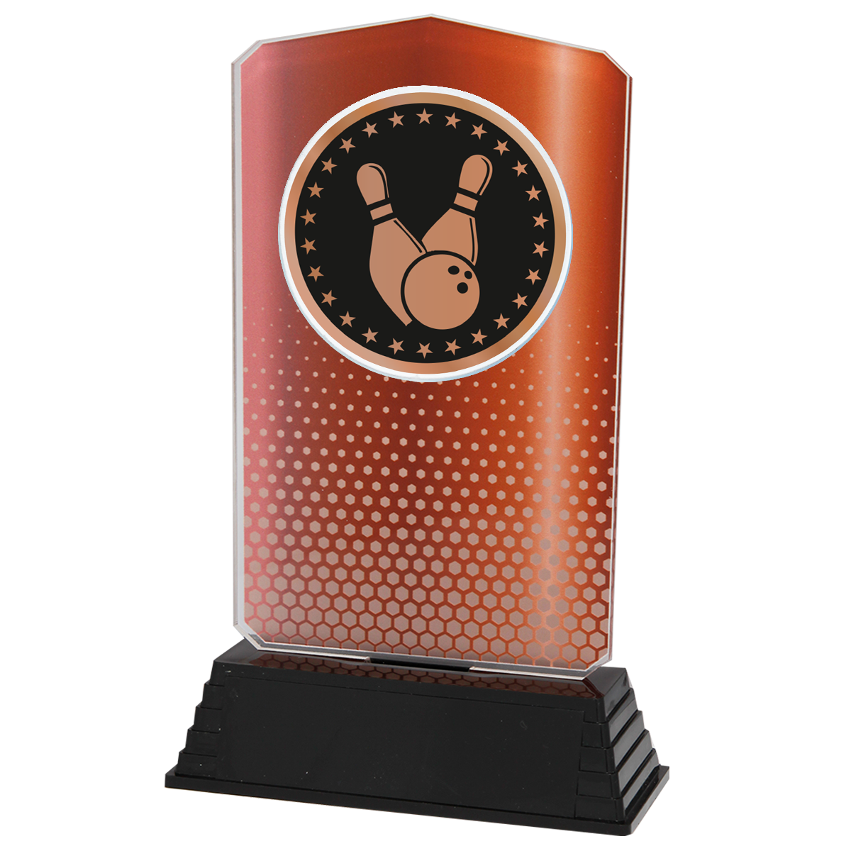 Acryl Bowling Trofee – 18,5 cm