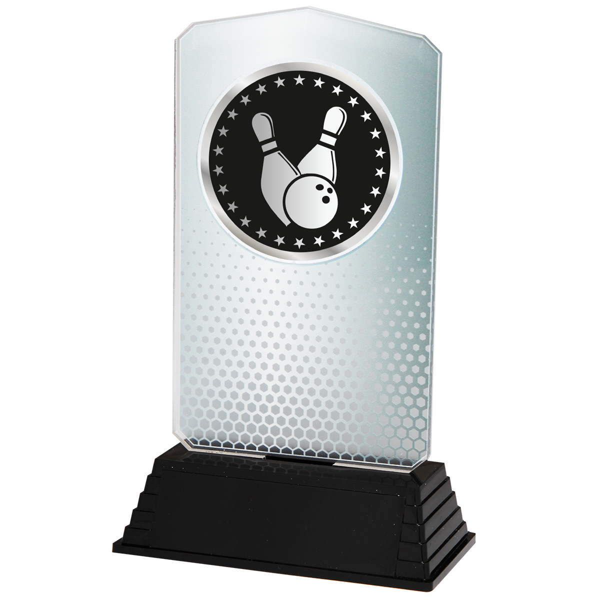 Acryl Bowling Trofee – 18,5 cm