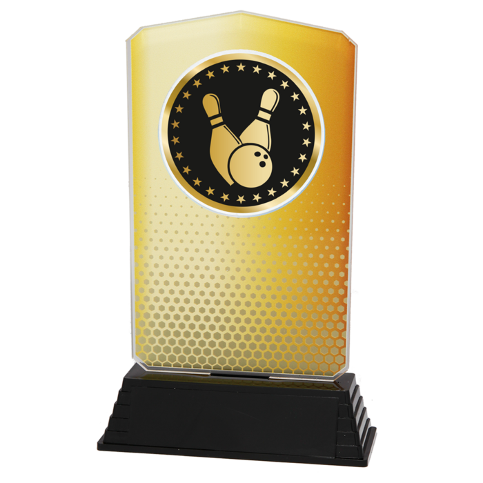 Acryl Bowling Trofee – 18,5 cm