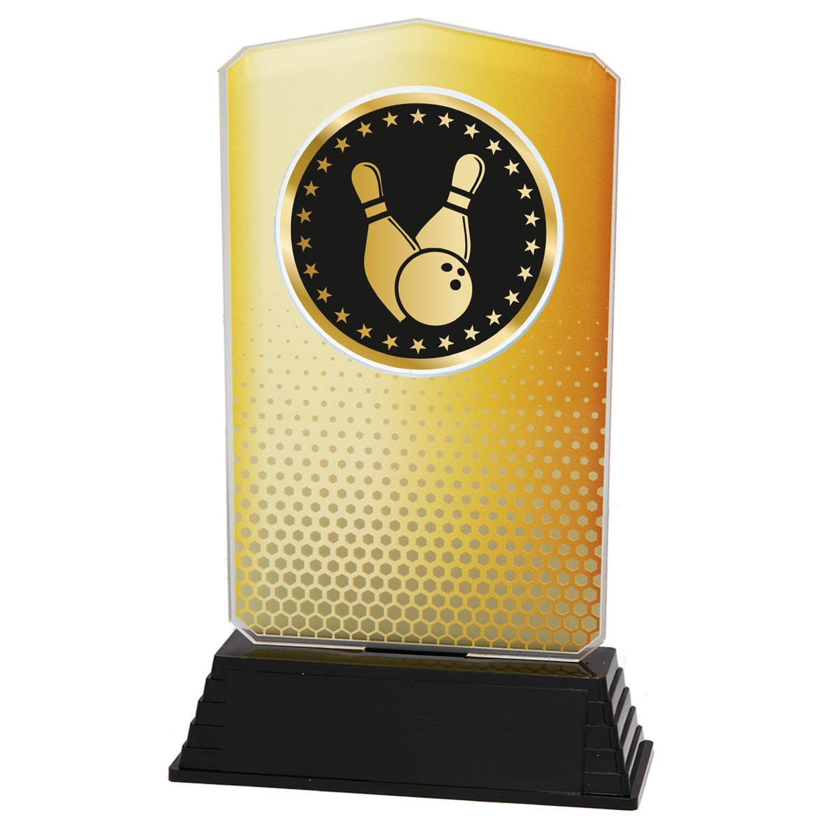 Acryl Bowling Trofee – 18,5 cm