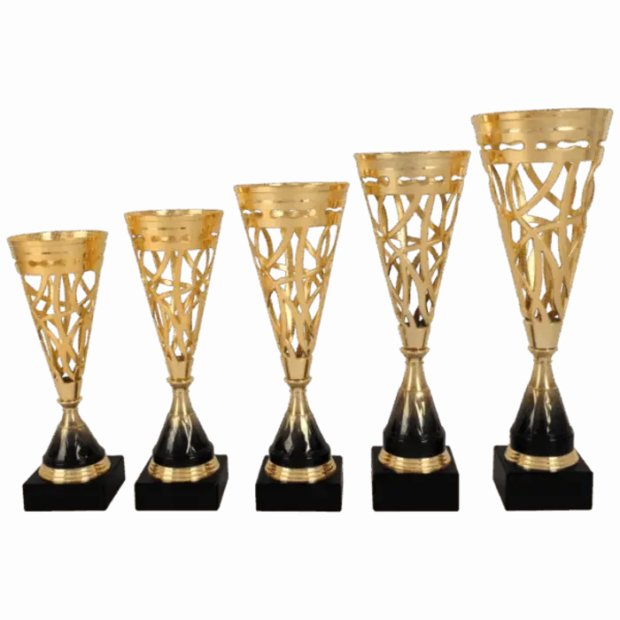 Beker Trofee Modern Design – Goud