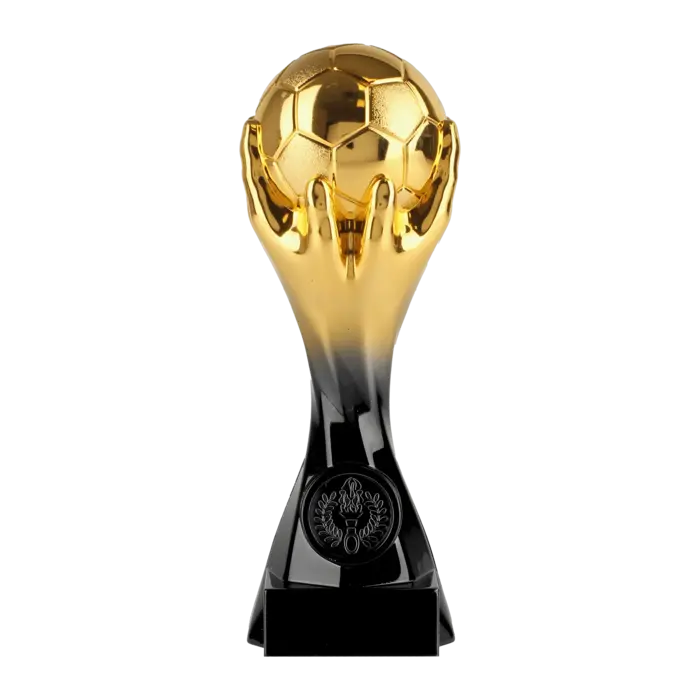 Voetbal Trofee Elite Victory – Goud/Zwart