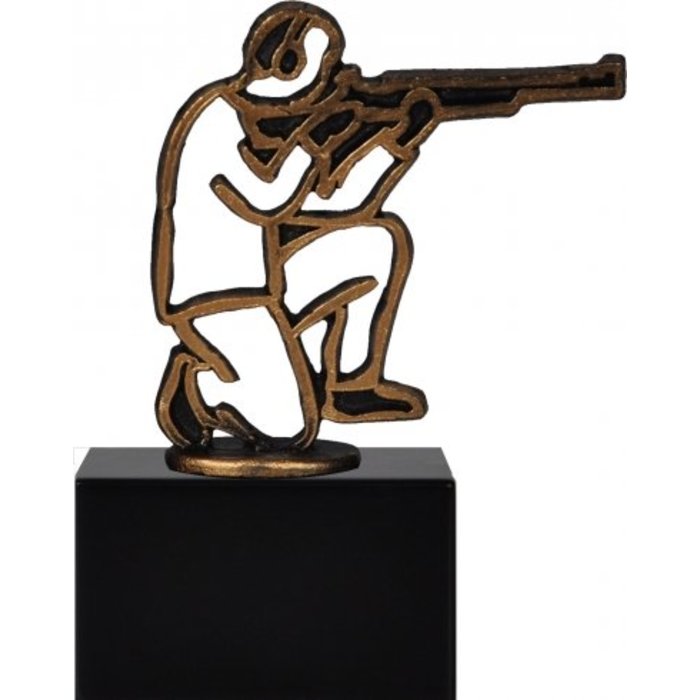 Schutter figuur metaal