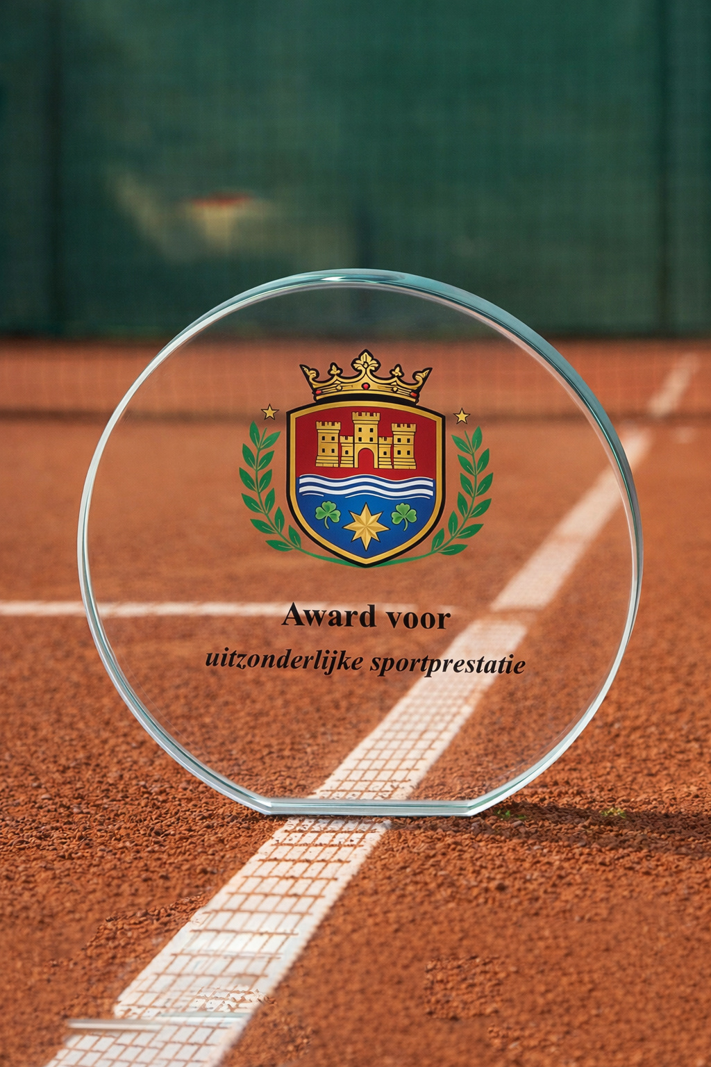 Glazen award Rond Full- colour