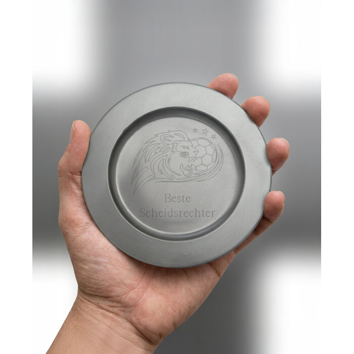 Gegraveerde Kampioensschaal Antique Zilver