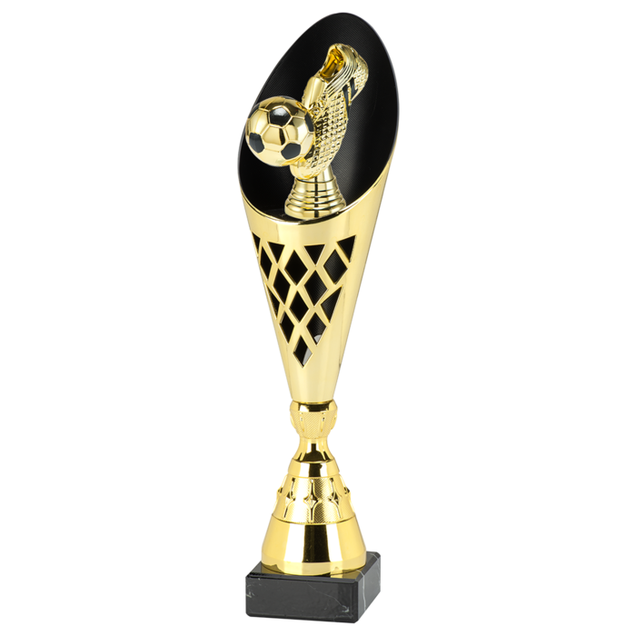 Voetbaltrofee met 3D Voetbalfiguur 35–39 cm