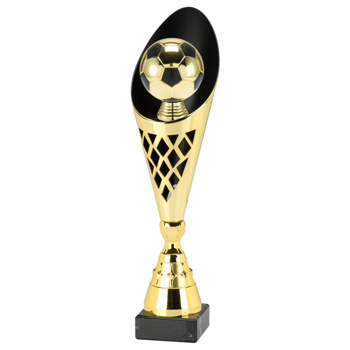 Voetbaltrofee met 3D Voetbal 35–39 cm