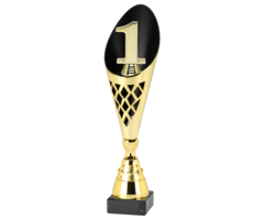 Trofee 1e plaats met 3D cijfer 1 – 35–39 cm