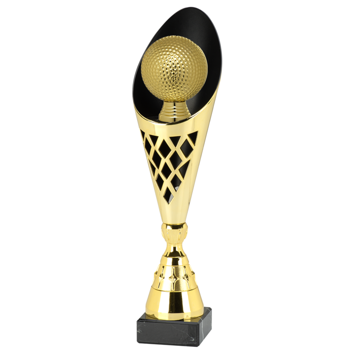 Golf Trofee met 3D golfbal – 35–37-39 cm