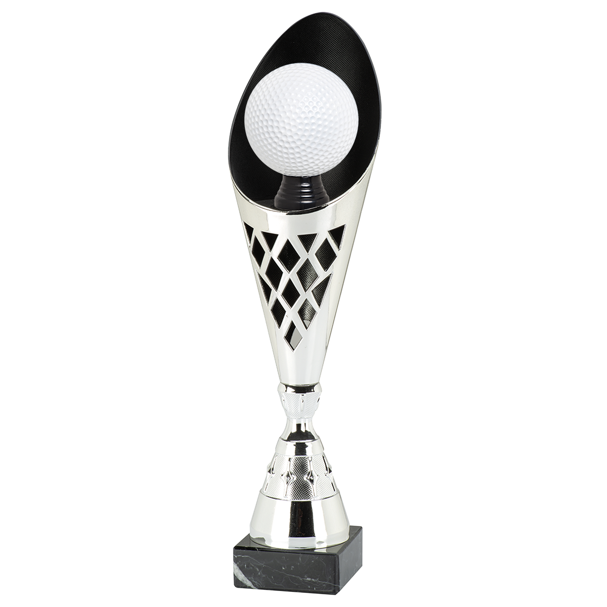 Golf Trofee met 3D golfbal 35-39 cm