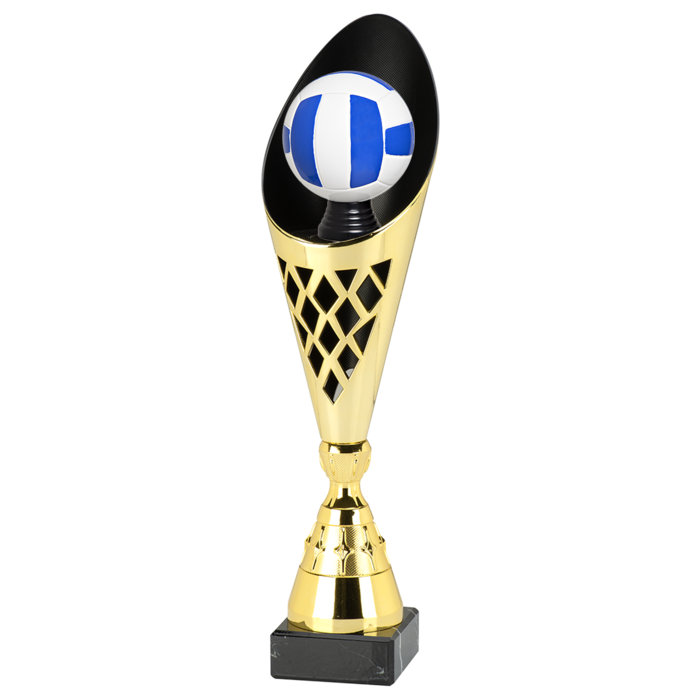Volleybal trofee, Goud  35 t/m 39cm