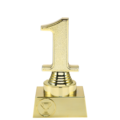 Nummer 1-2-3 trofeeën