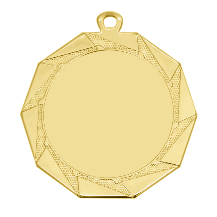 Sportmedaille met eigen logo of sportafbeelding – goud, zilver of brons