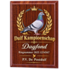 Plaquette met full-colour  UV Print