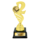 Gouden Nummer 2 Trofee met Graveerplaatje en Sportafbeelding