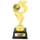 Gouden Nummer 3 Trofee met Graveerplaatje en Sportafbeelding