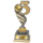 Nummer 3 Trofee Goud-Zilver met Sportafbeelding