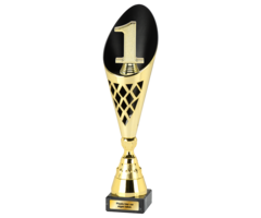 Trofee 1e plaats met 3D cijfer 1 – 35–39 cm
