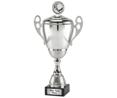 Beker groot zilver 43 t/m 52cm