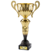 Beker goud - zwart