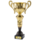 Beker goud - zwart