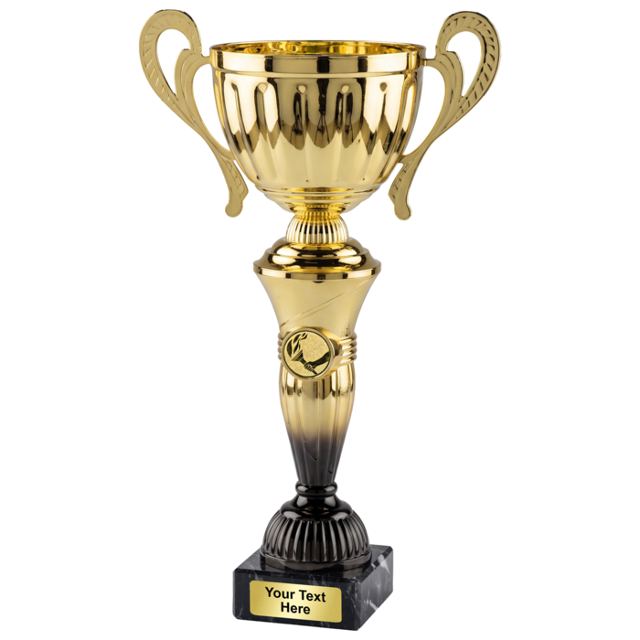 Beker goud - zwart