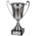 Beker zilver (Kunststof cup)