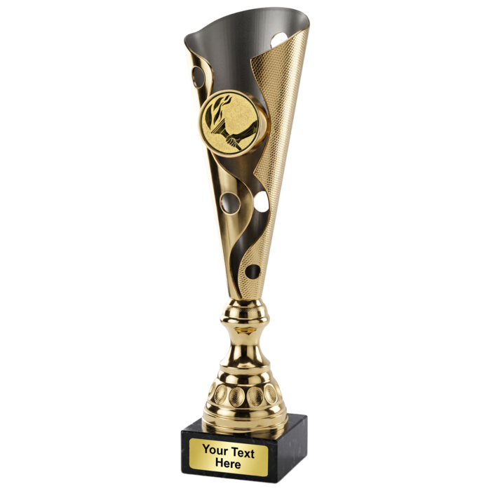 Trofee goud / mat zilver