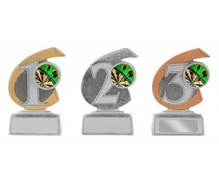 Resin beeldje nummers 1,2,3