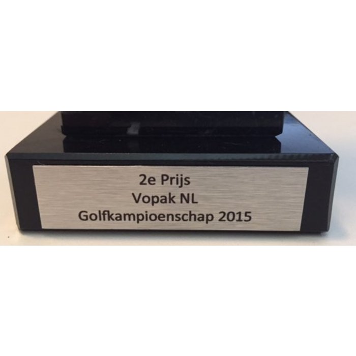 Tekstplaatje 150x30mm