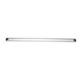 OrangeBrush Hanging rail aluminum 900 mm with end stop