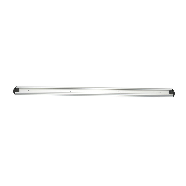 Hanging rail aluminum 900 mm with end stop