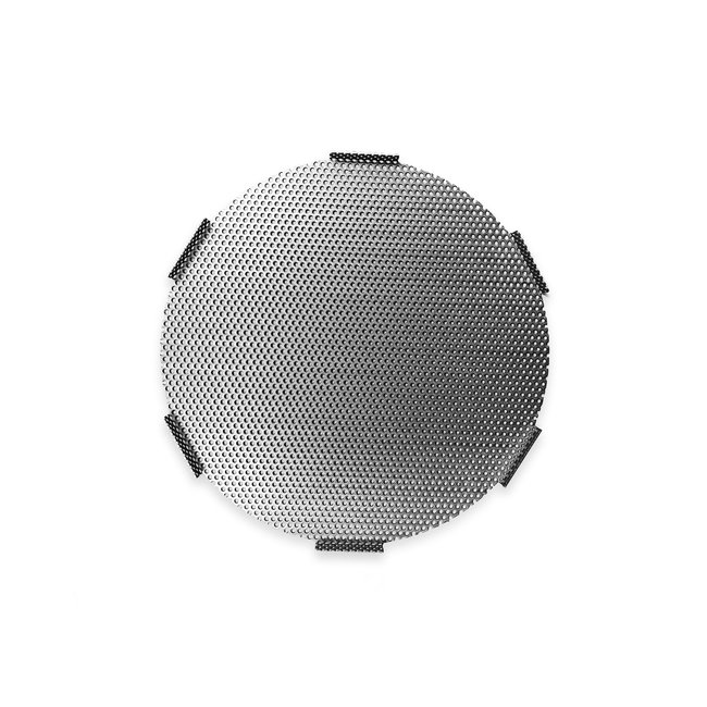 Bezinkingsrooster rond model 2mm RVS