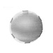 Eurobrushes Bezinkingsrooster rond model 2mm RVS