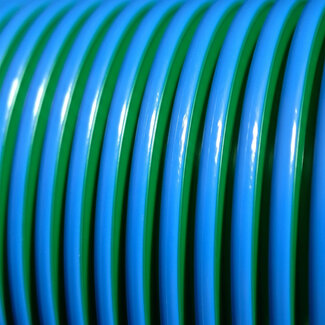 Vacparts Stofzuigerslang 19,8m - Blauw / Groen