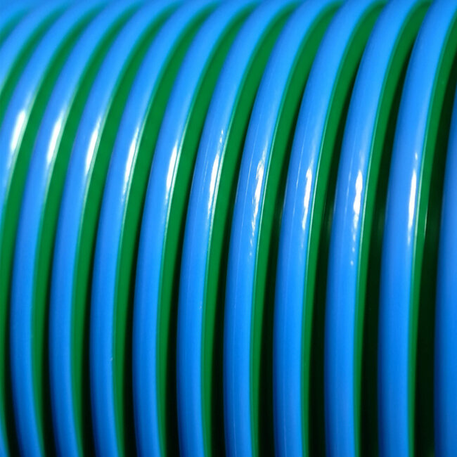 Stofzuigerslang 19,8m - Blauw / Groen