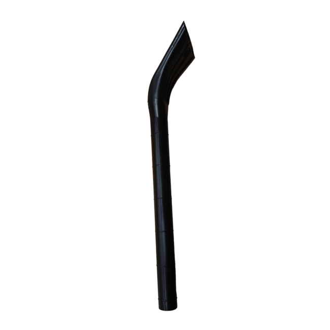 Long claw nozzle 1,5" - Zwart