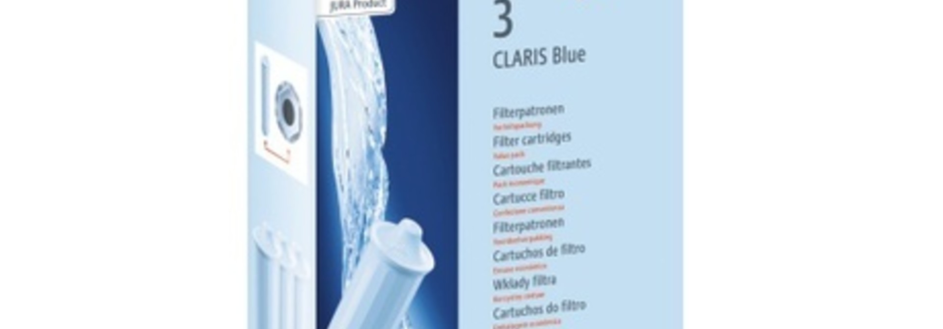 Jura Claris Blue waterfilter Box 3 stuks