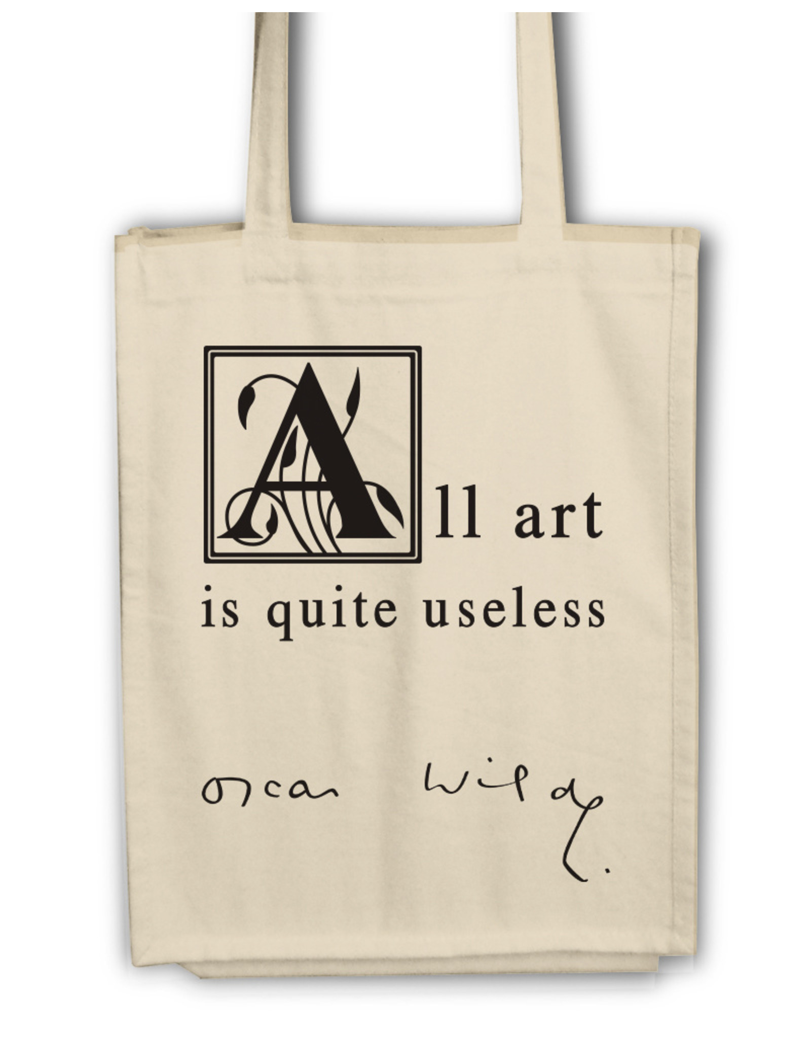 Oscar Wilde - All Art is quite useless-Tas