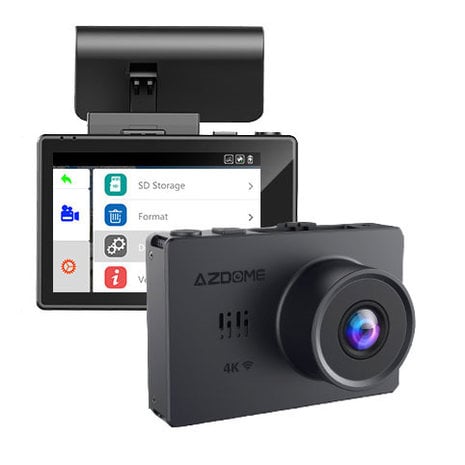 AZDome M10 Pro 4K Touch Wifi GPS dashcam - Allcam