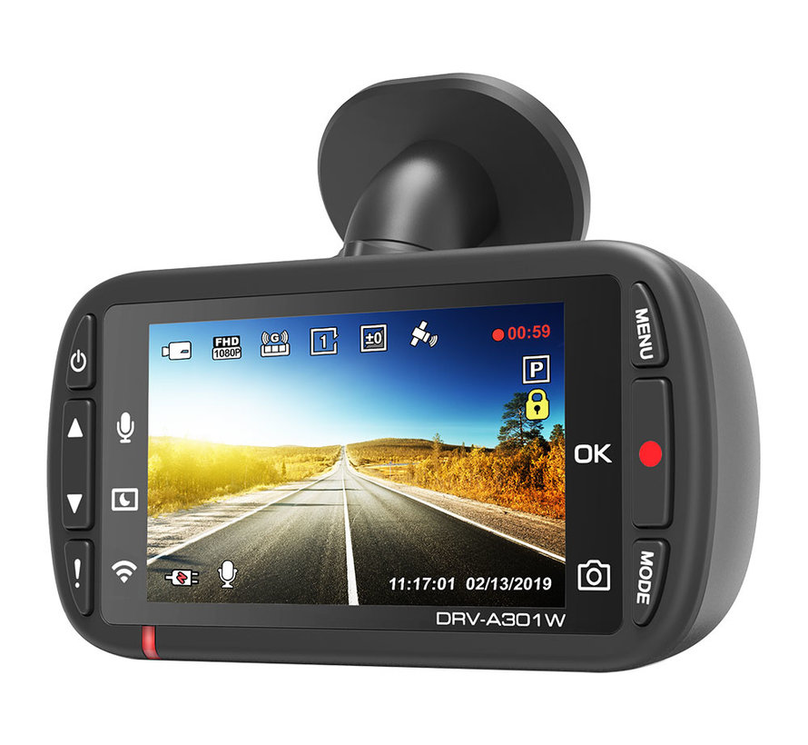 KENWOOD DRVA301W 16gb Wifi GPS Full HD dashcam Allcam De dashcam shop