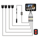 Motocam Motocam C4.3 4CH VGA vrachtwagen dashcam Motocam Motocam C4.3 4CH VGA vrachtwagen dashcam
