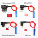 Allcam Add-a-Circuit zekeringhouder Micro2 Allcam Add-a-Circuit zekeringhouder Micro2
