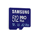 Samsung Samsung Pro Plus 512gb U3 V30 A2 Micro SDXC kaart Samsung Samsung Pro Plus 512gb U3 V30 A2 Micro SDXC kaart